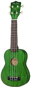 Гавайская гитара Harley Benton UK-12 Stain Ash Green