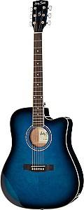Электро-акустическая гитара Harley Benton D-120CE TB