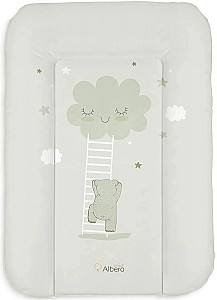 Пеленальный матрасик Albero Mio Walk in the Clouds Mint