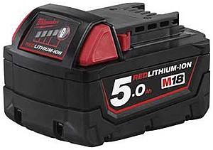 Аккумулятор для электроинструмента Milwaukee M18 Li-Ion 18V 5.0Ah