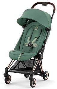 Прогулочная коляска Cybex Coya Rosegold Leaf Green