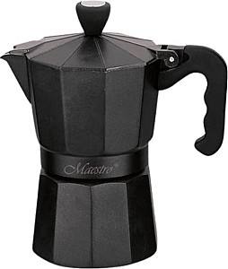 Гейзерная кофеварка Maestro Mr-1666-9 BLACK
