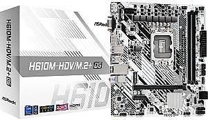 Материнская плата ASRock H610M-HDV/M.2+ D5