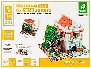 Конструктор Strateg Blocky "Мини Коттедж"