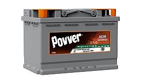 Аккумулятор POVVER 70Ah AGM (Mutlu) S3