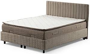 Кровать Trendy Set Сапфир 150x200 v2 Коричневый (С матрасом)