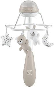 Carusel pentru patuc Chicco Rainbow Cot Mobile Beige