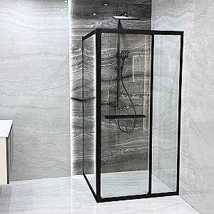Душевая кабина Linia H2O Ritmo 90x90 Черный
