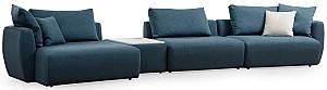 Canapea coltar Trendy Maya Corner 1 Stanga Albastru