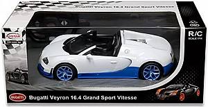 Игрушка на пульте управления Rastar Bugatti Grand Sport Vitesse White/Blue (70400)