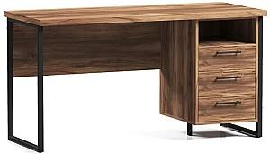 Masa de birou ML Mobila Loft OP 172 (1400) Negru / Stejar Baroc Ristreto