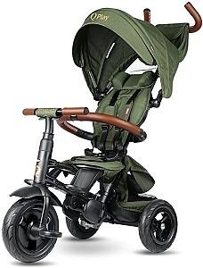 Трицикл QPlay Rito Deluxe Olive Green