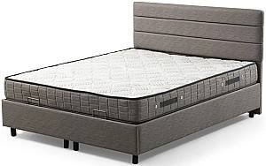 Кровать Trendy Set Motya 90x190 Светло-серый (С матрасом)