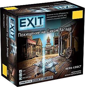 Настольная игра Zvezda 8430 Exit Квест: Похищение на Диком Западе