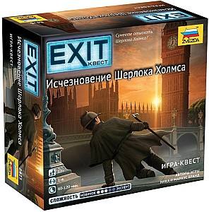 Настольная игра Zvezda 8425 Exit Квест: Исчезновение Шерлока Холмса