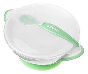 Тарелка Akuku A0504 White/Green