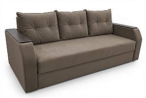 Canapea Aurus Clever 225 cm (tick-tac) Maro