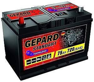 Аккумулятор GEPARD Standart 75 AH 650A Japan