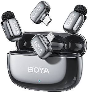 Беспроводной микрофон Boya Mini 2-01 Space Gray