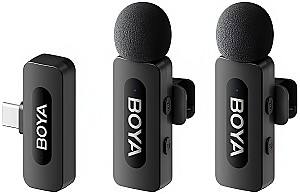 Беспроводной микрофон Boya BY-V20 V2 Ultracompact 2.4GHz Type-C Black