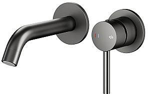 Baterie pentru lavoar Armatura Moza PVD Gun Metal