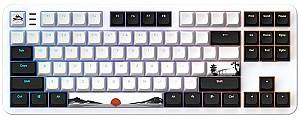 Игровая клавиатура Dark Project 87 Fuji II White