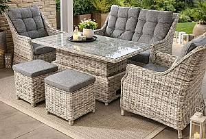 Set mobila de gradina Hola Stella Grey