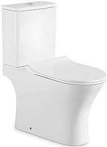 Унитаз South Villa SH-5117 77 P-trap 3/6 no-rim Slim UF Duroplast