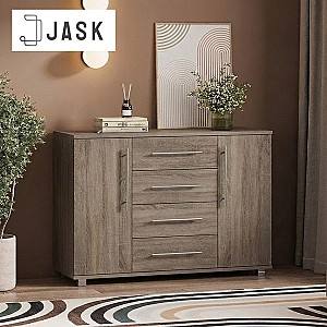 Комод Jask Corina 4Я Дуб Сонома Трюфель