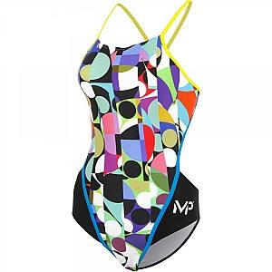 Женский купальник Aqualung Cedonia Black Yellow 36