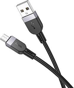 USB сablu HOCO X109 Energy silicone charging data cable Micro(L=3M) Black
