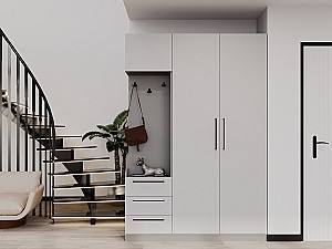 Antreu Bayro Serenity de colt stang Gri deschis