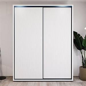 Шкаф-купе Bayro Murano 180x230x60 см Белый