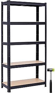 Торговый стеллаж Xenos StrongLine 180x90x45см Black