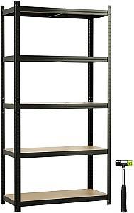 Торговый стеллаж Xenos SmartLine 180x90x40см Black