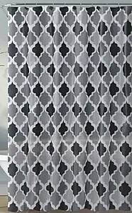 Шторка для ванной Hydro-S Venice 180x180 Black/Grey
