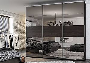 Dulap-cupe Crinela ErgoSens Lux 8  Wenge Magia / Oglinda Grafit