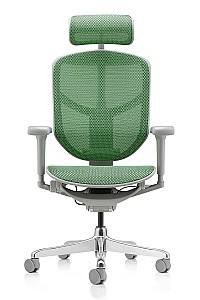 Офисное кресло Comfort Enjoy Ultra Green T-168-B6 EJU-G-HAM-4D_AL