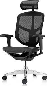 Офисное кресло ARO Enjoy Ultra T168-B1 AL-Base 4D Black