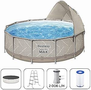 Каркасный бассейн BESTWAY STEEL PRO MAX 396×107 см (561FYBW)