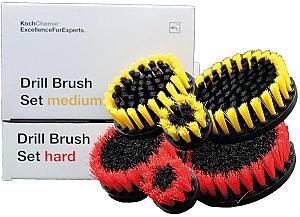 Curatare interior auto Koch Chemie 9998272 Drill Brush Set Hard