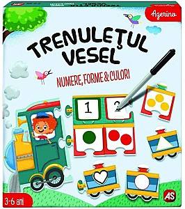 Настольная игра Clementoni Веселый Поезд (1024-50555)