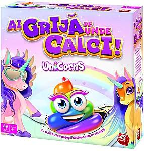 Настольная игра Clementoni Не наступай туда! Unicorns RO (1040-30127)