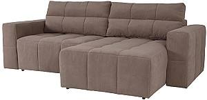 Canapea coltar StarM Neo2 (2.52x1.63 m / 2x1.63 m) Velur Maro