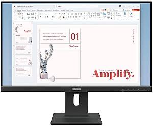 Монитор Lenovo ThinkVision E24-40 Raven Black (64BAMAT1EU)