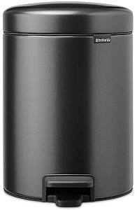 Мусорное ведро Brabantia NewIcon 5l Black Matt