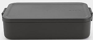 Set de recipiente alimentare Brabantia Make&Take Dark Grey