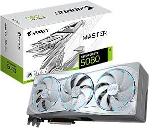 Видеокарта Gigabyte AORUS GeForce RTX 5080 MASTER ICE 16G