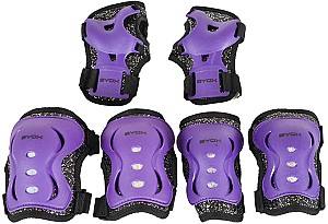 Echipament de protectie Moni Bowl Stars Violet size S