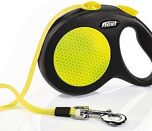 Ham pentru caini Beeztees Flexi New Classic Neon Tape M 5m